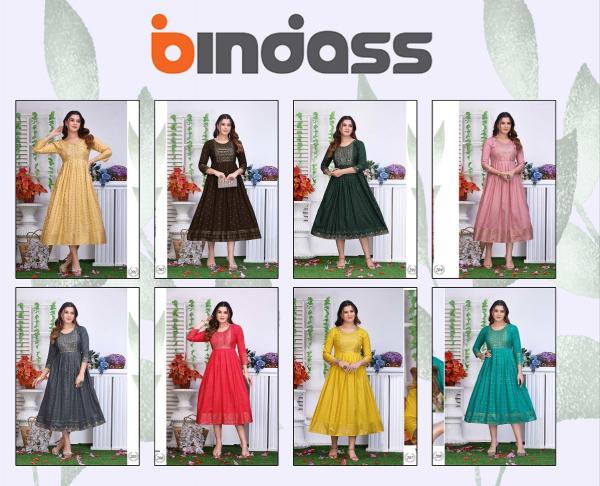 Trendy Golden Bindass Rayon Designer Exclusive Kurti collection